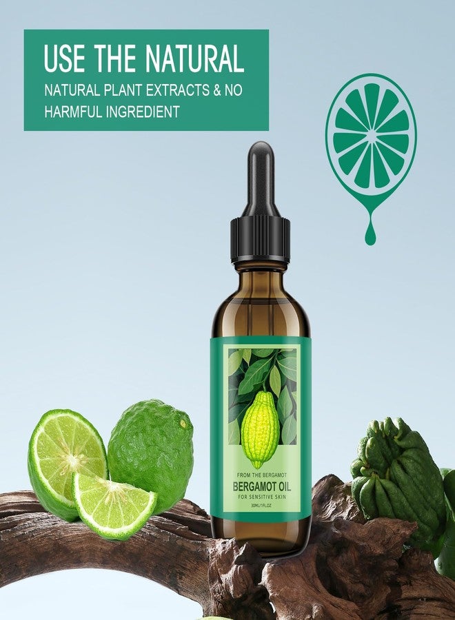 زيت البرغموت العطري - زيت برغموت طبيعي 100% للشعر والبشرة والموزع (1 أونصة سائلة) - Image 4